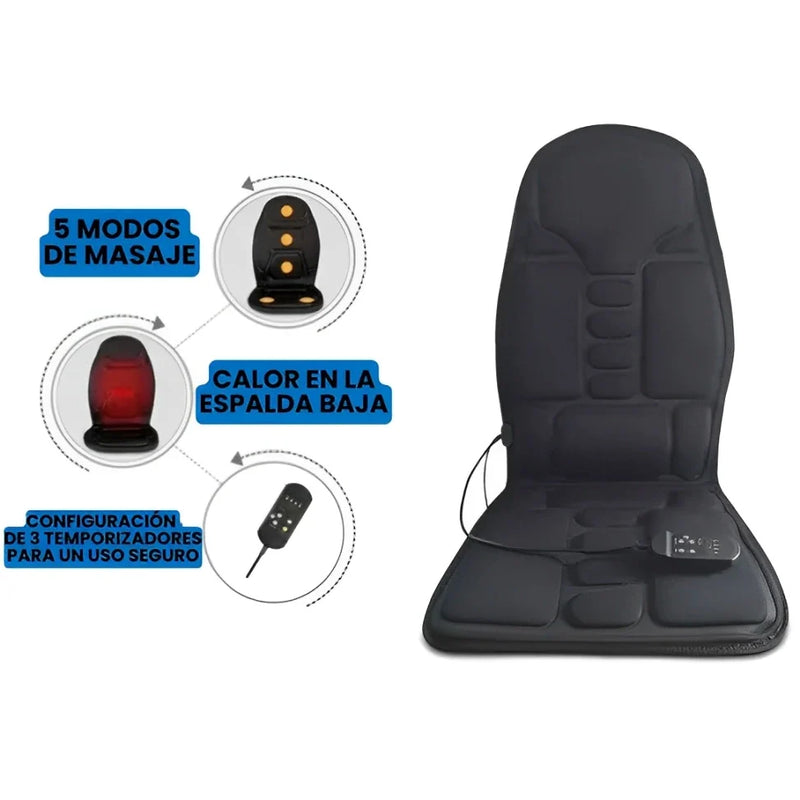 VitaRelax™ - Asiento Masajeador Portátil - Relájate En Cualquier Lugar [Descuento Solo Por Hoy]